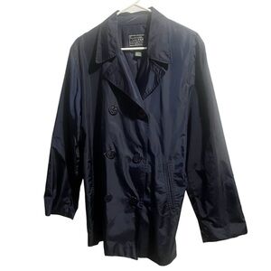 Navy Ralph Lauren Pea Coat Rain Jacket